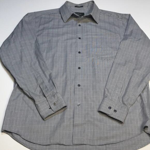 EDDIE BAUER Men’s Large Gray Long Sleeve Shirt - Picture 2 of 3